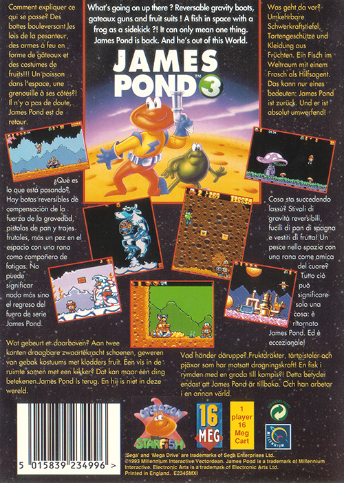Genesis/Mega Drive Box Art