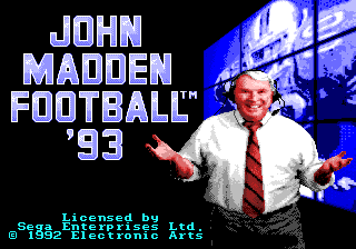 John Madden Football '93