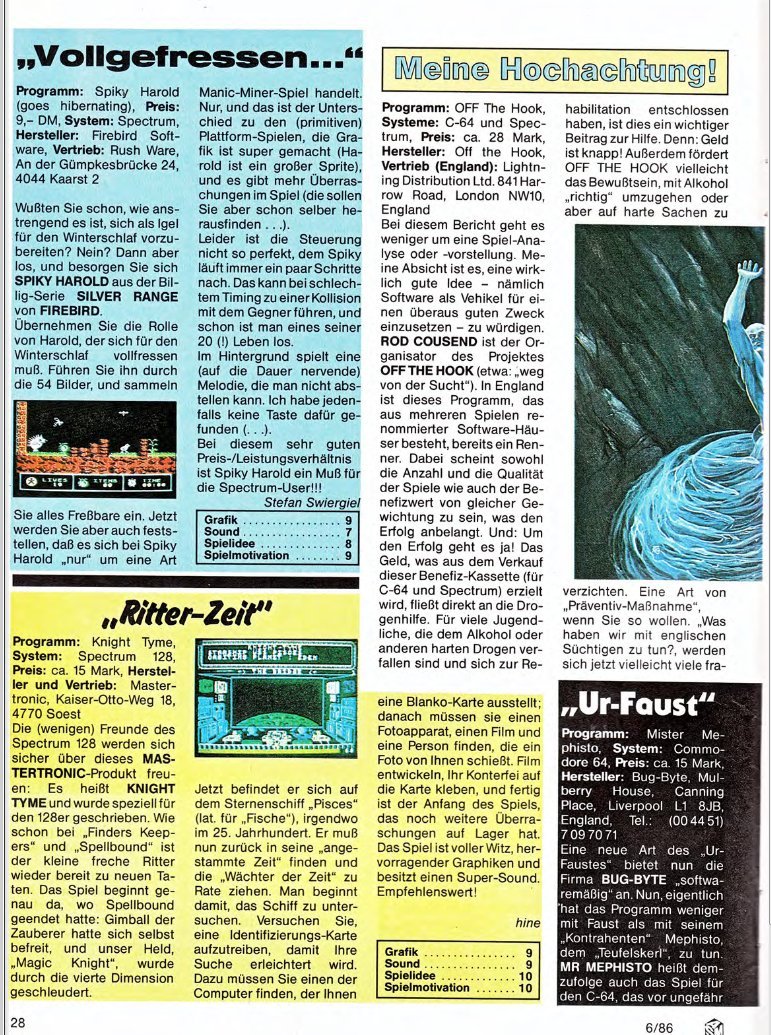 Magazine Reviews