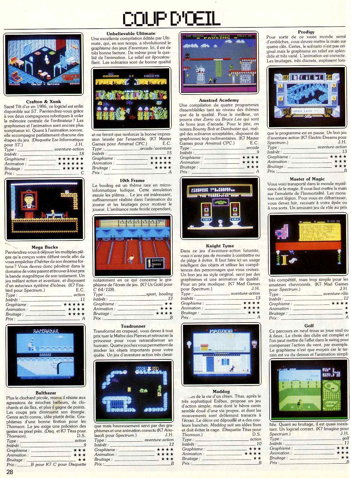 Magazine Reviews