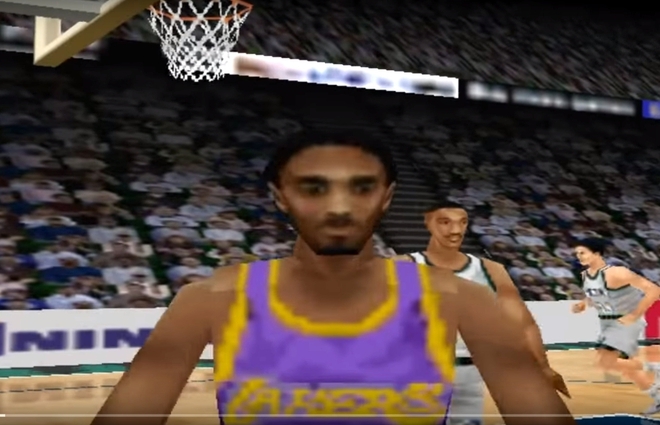 Kobe Bryant in NBA Courtside