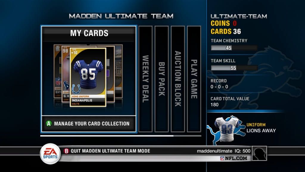 Ultimate Team Mode