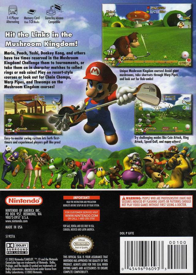 Mario Golf: Toadstool Tour