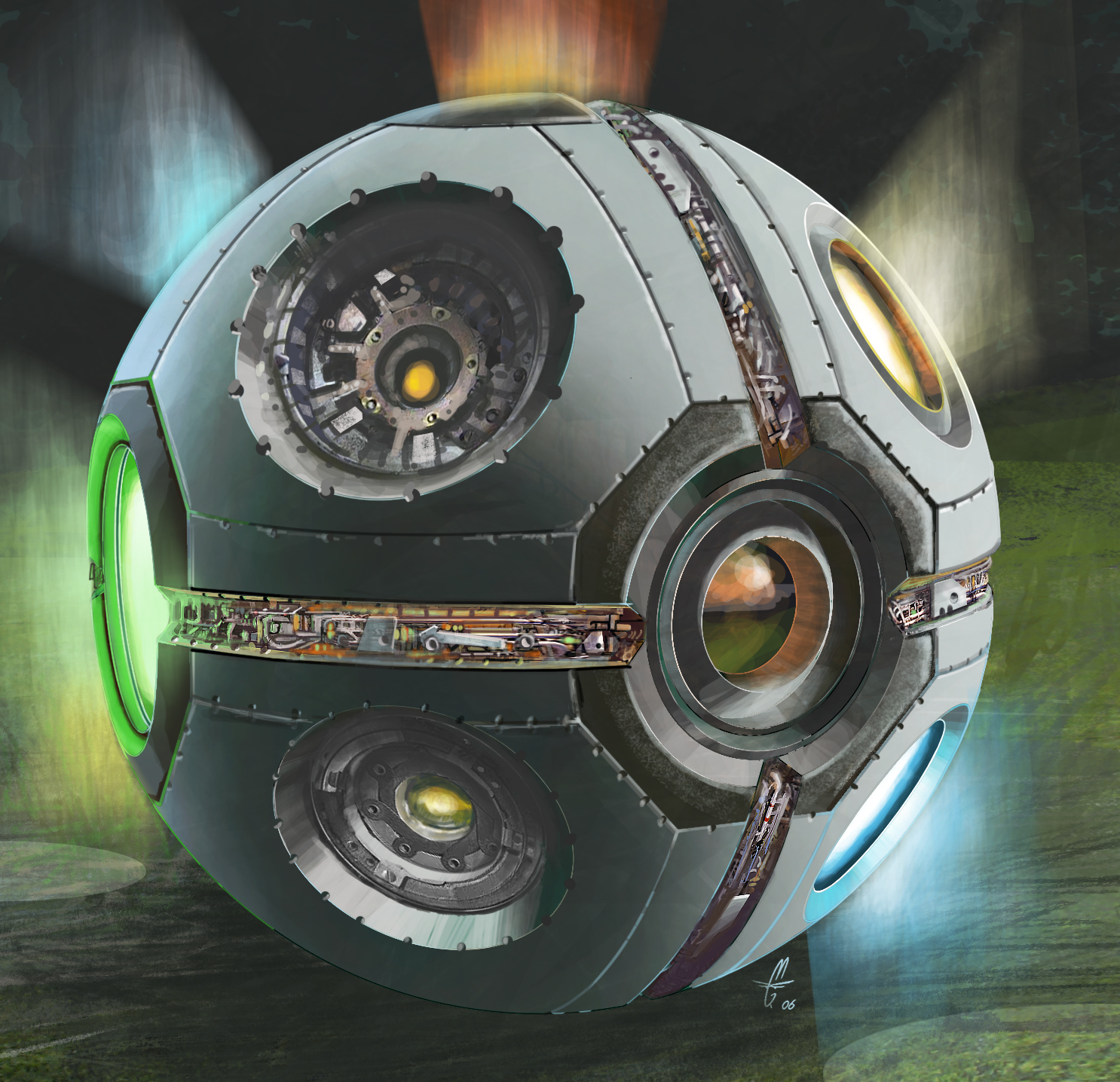 Early Prototype Concept Art