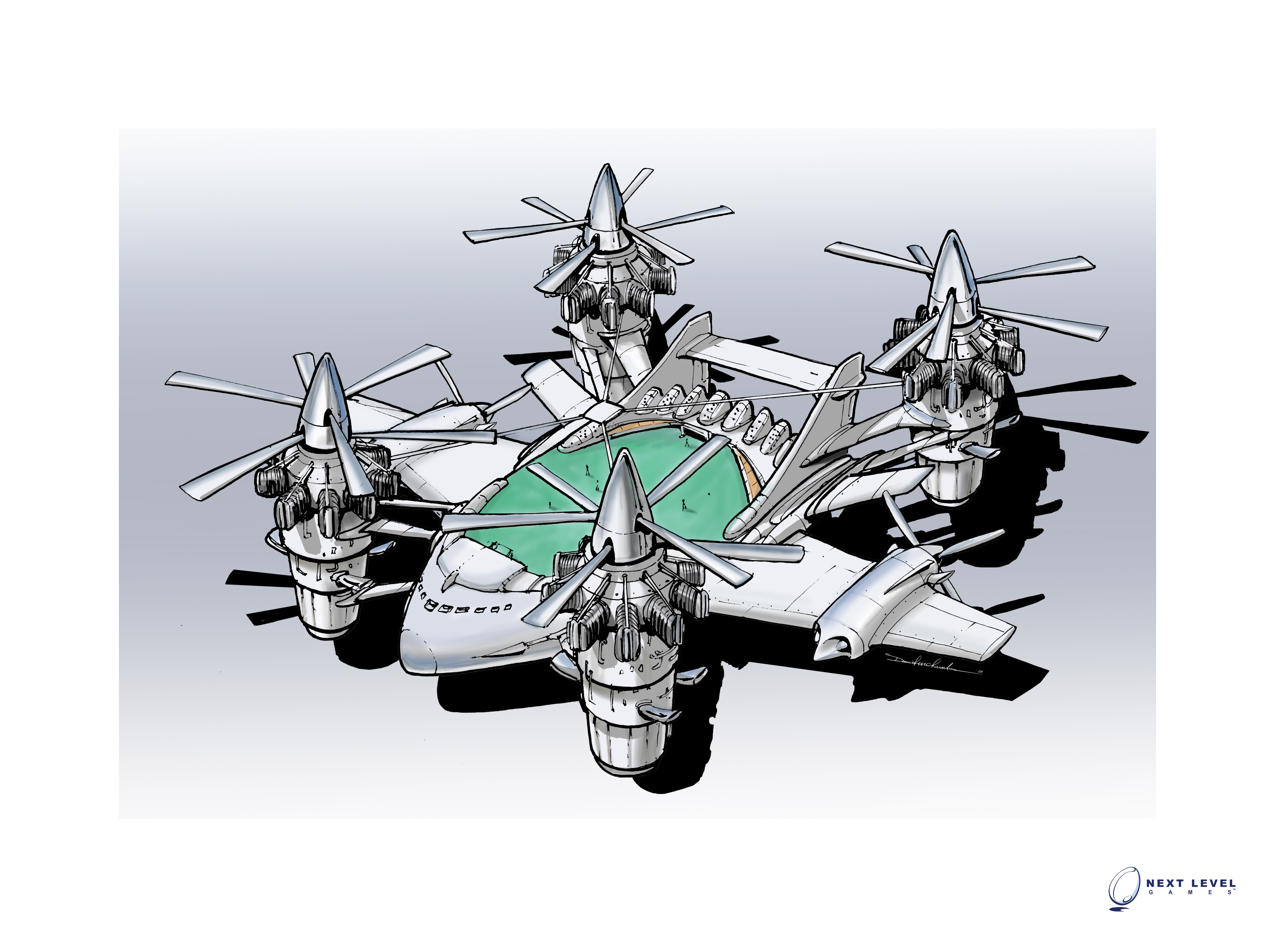Early Prototype Concept Art