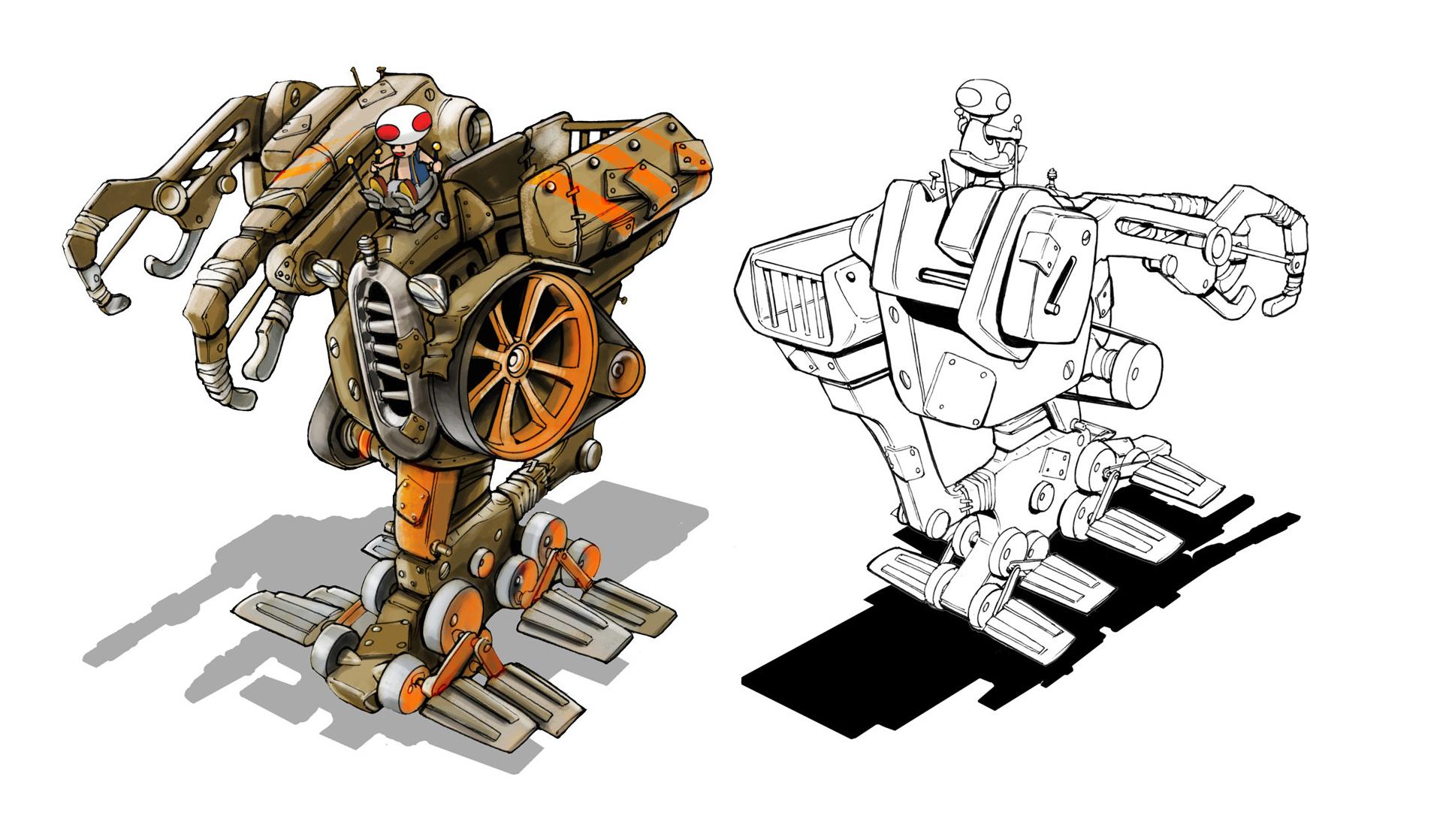 Early Prototype Concept Art