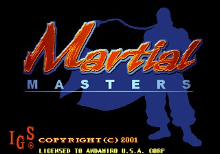 Martial Masters