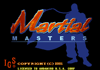 Martial Masters