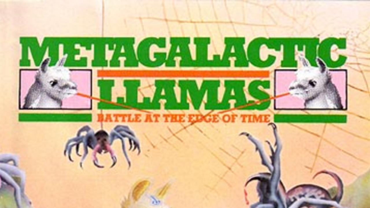 Metagalactic Llamas Battle at the Edge of Time