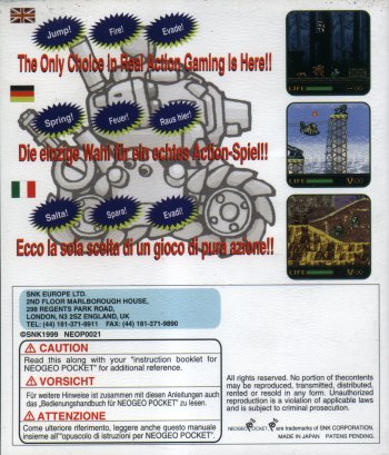 NGPC Screenshots