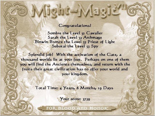 Might and Magic VII: For Blood and Honor