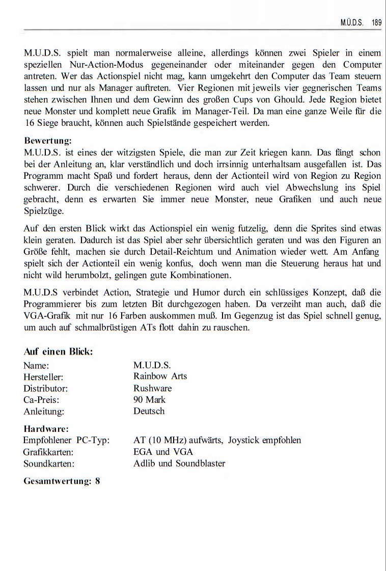 Magazine Reviews
