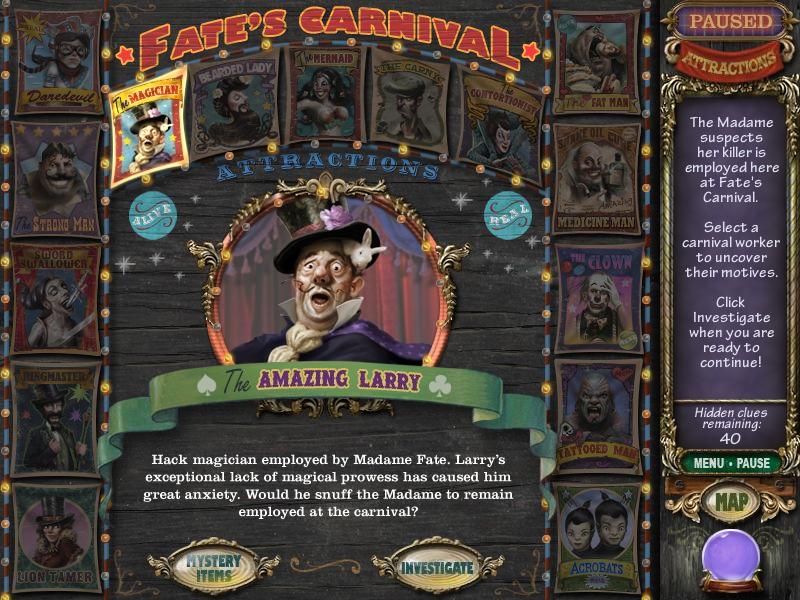 Mystery Case Files: Madame Fate