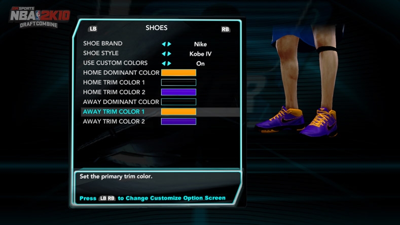 NBA 2K10 Draft Combine