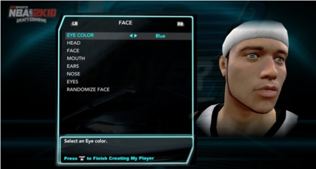 NBA 2K10 Draft Combine