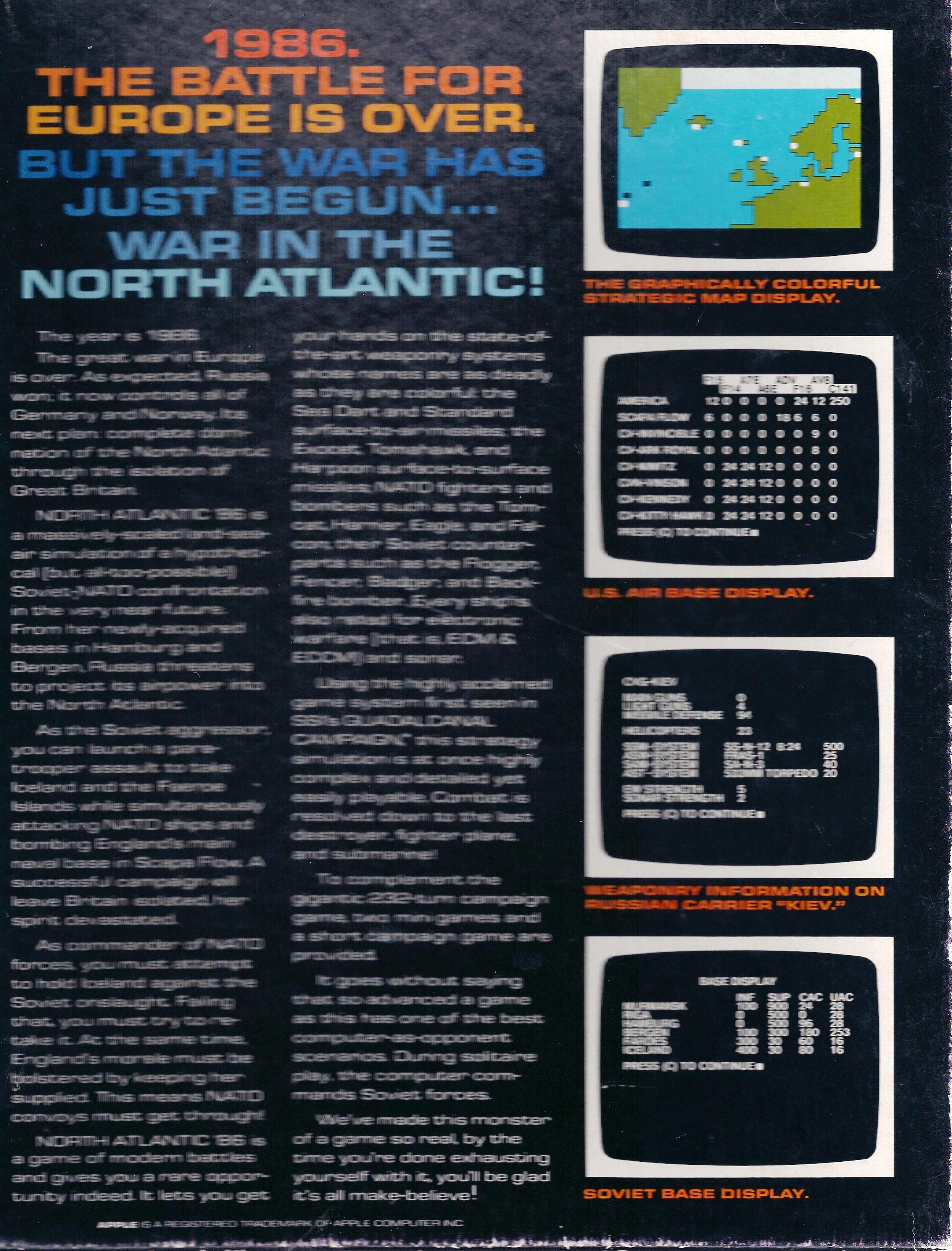 North Atlantic '86