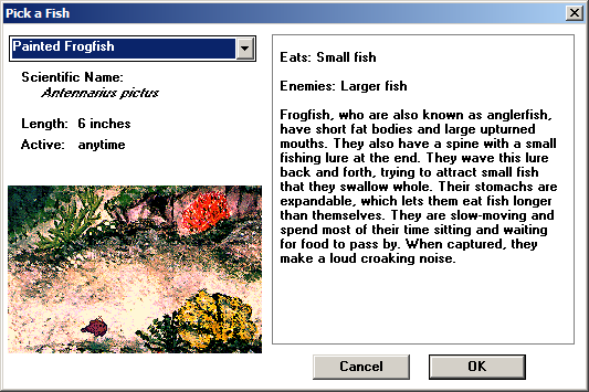 Types of Fish