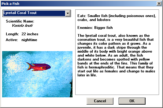 Types of Fish