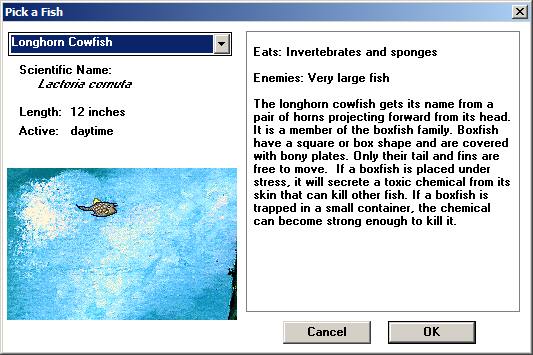 Types of Fish