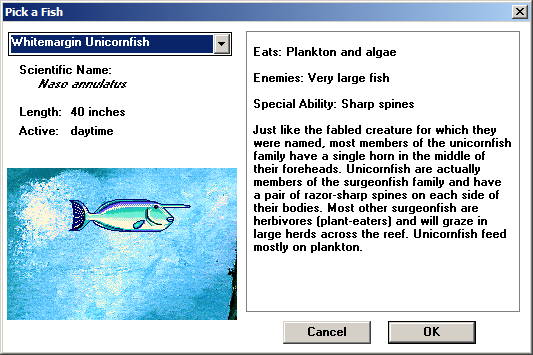 Types of Fish