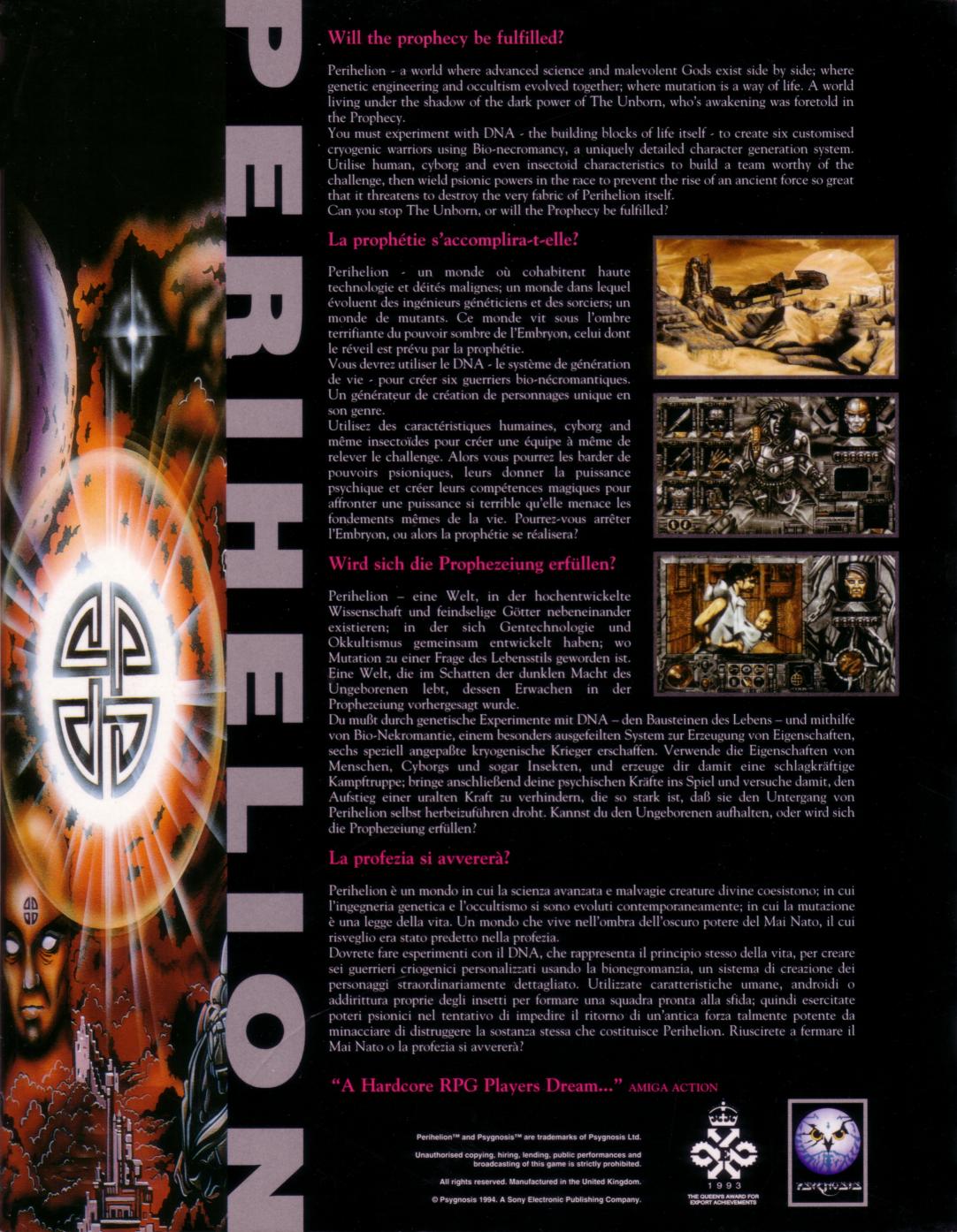 Perihelion: The Prophecy