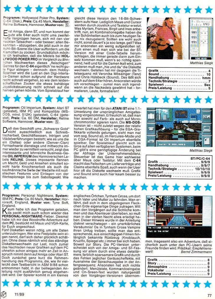 Magazine Reviews