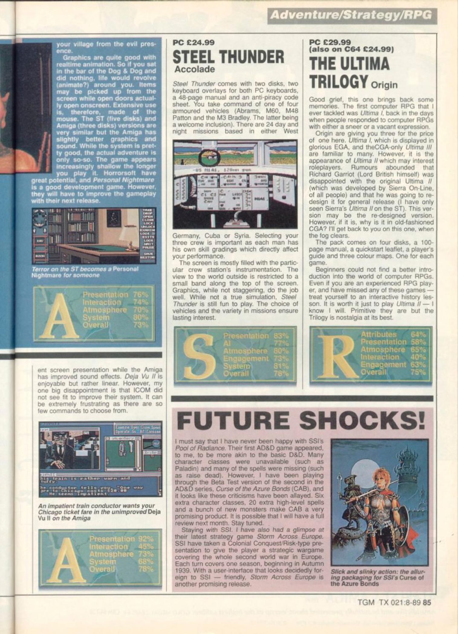 Magazine Reviews