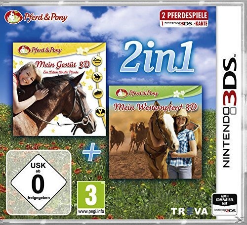 Pferd & Pony 2 in 1: Mein GestÃ¼t: Ein Leben fÃ¼r die Pferde 3D / Mein Westernpferd 3D