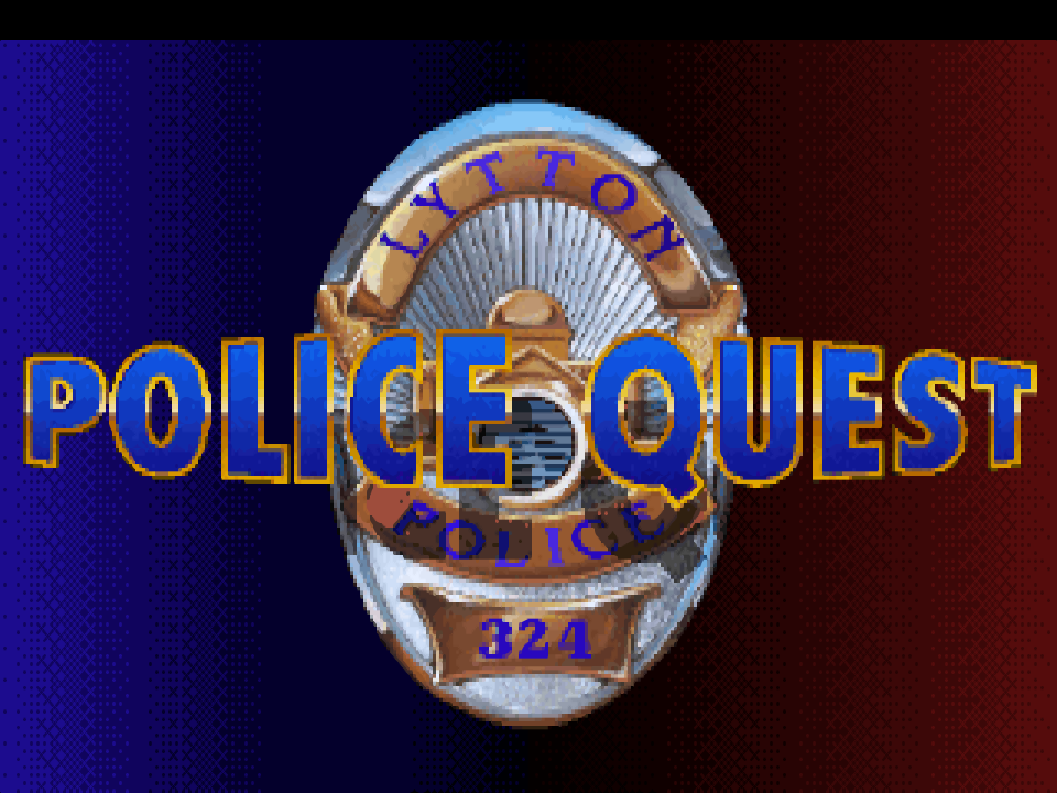 Screenshots (Police Quest: In Pursuit of the Death Angel VGA)