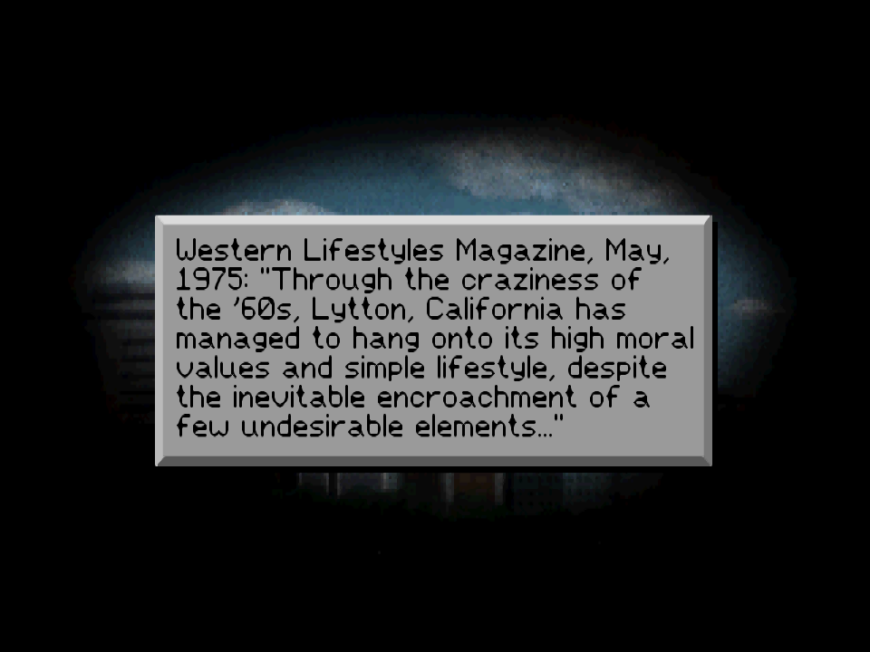 Screenshots (Police Quest: In Pursuit of the Death Angel VGA)