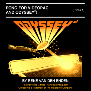 Pong for VideoPac and OdysseyÂ²!