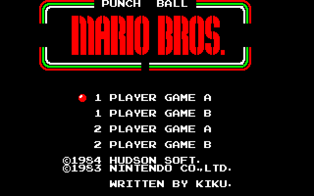 Punch Ball Mario Bros.