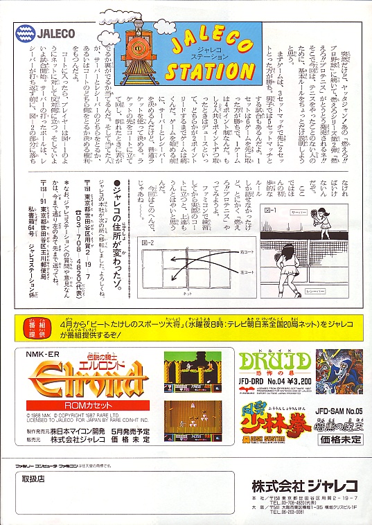 Promotional flyer (Japanese)