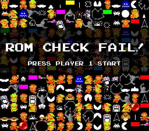 Rom Check Fail