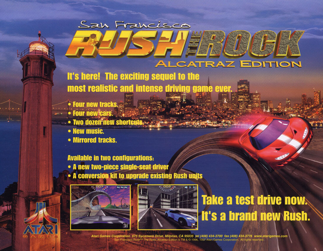 San Francisco Rush: The Rock - Alcatraz Edition