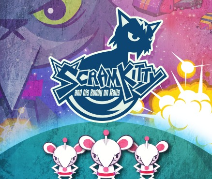 Scram Kitty and his Buddy on Rails