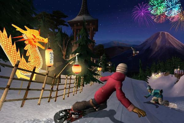 Shaun White Snowboarding