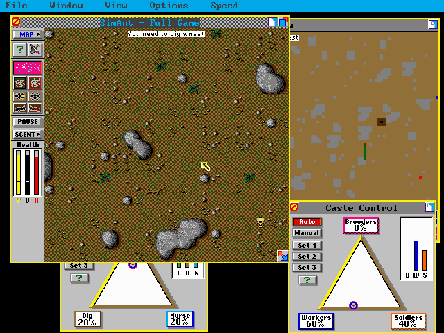 SimAnt: The Electronic Ant Colony