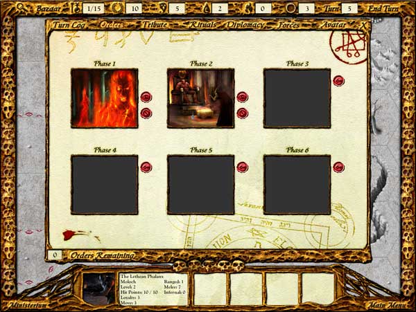 Status Screens