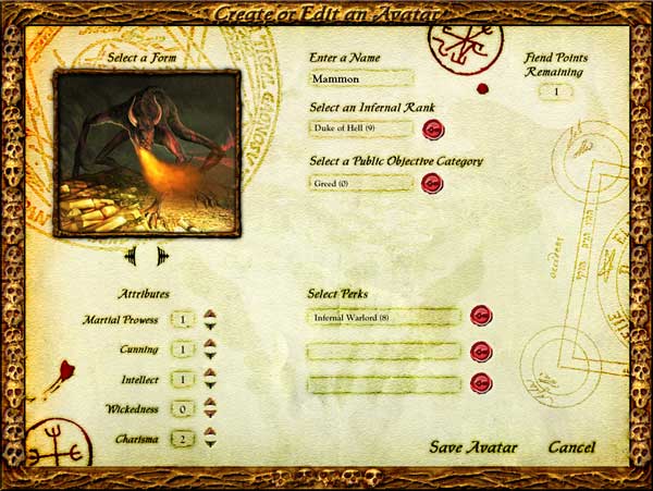Status Screens