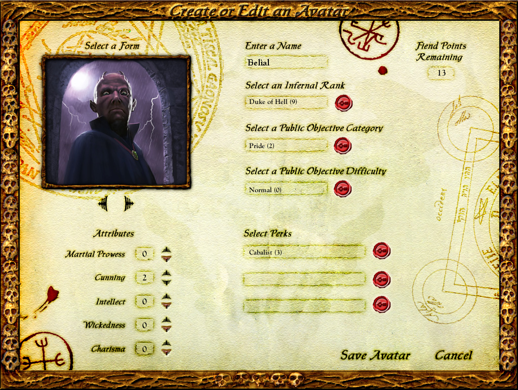 Status Screens