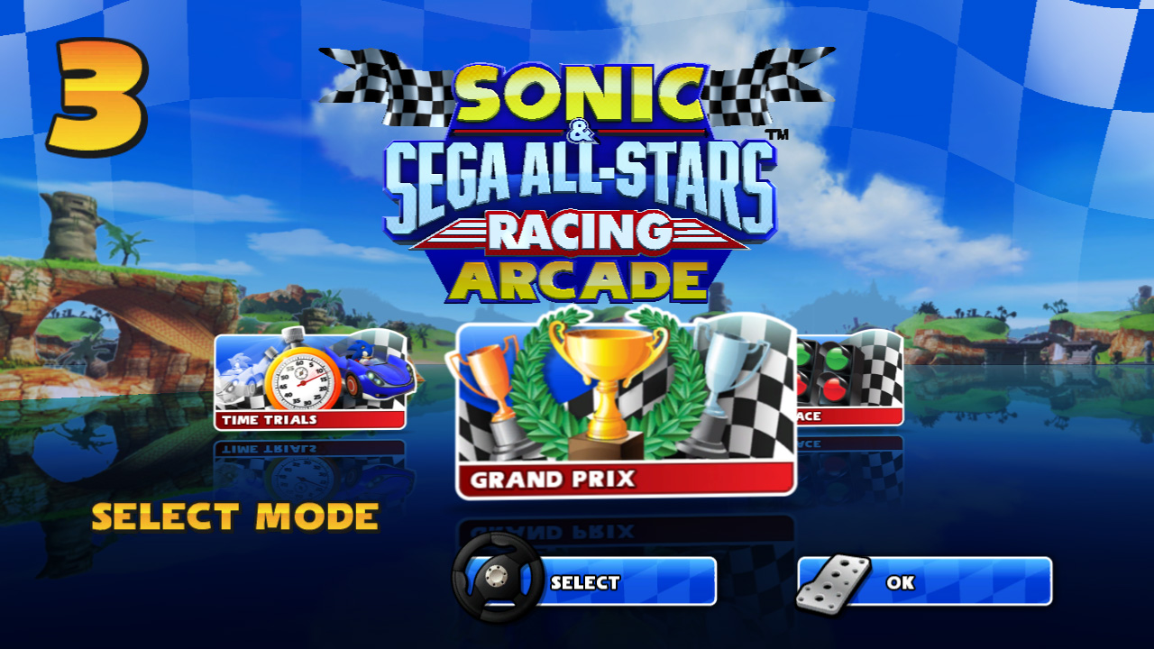 Sonic and Sega All Stars Racing Arcade