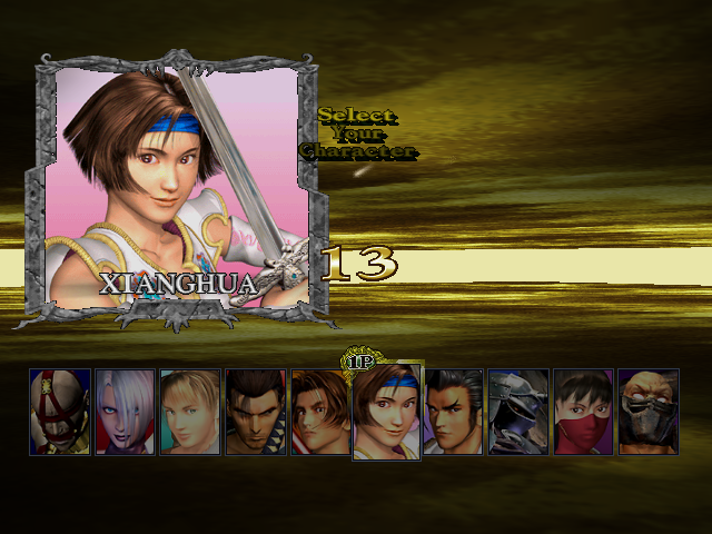 DC Character Selection Screenshots