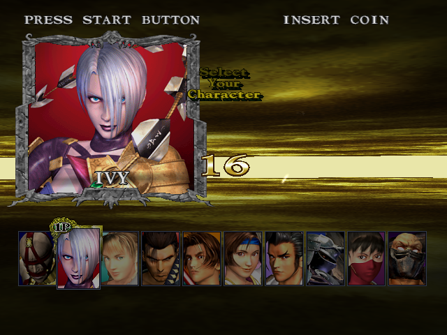 DC Character Selection Screenshots