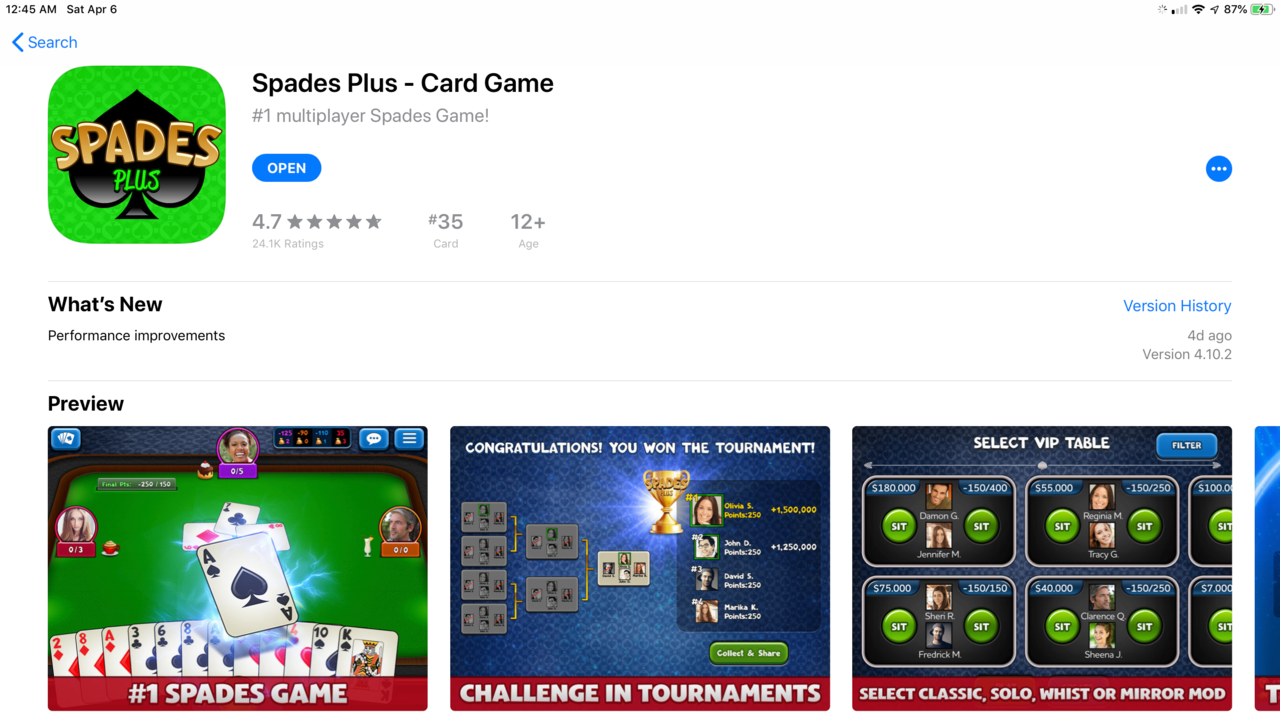 Spades Plus