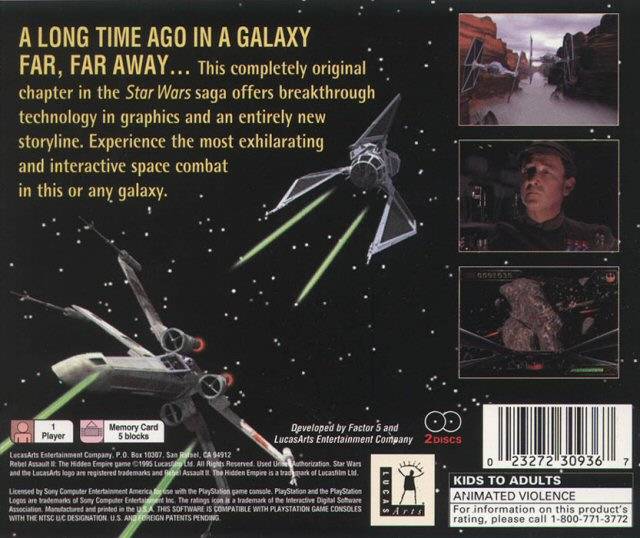 Star Wars: Rebel Assault II - The Hidden Empire