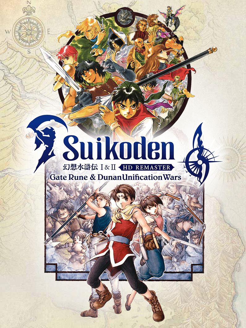 Suikoden I&II HD Remaster Gate Rune and Dunan Unification Wars