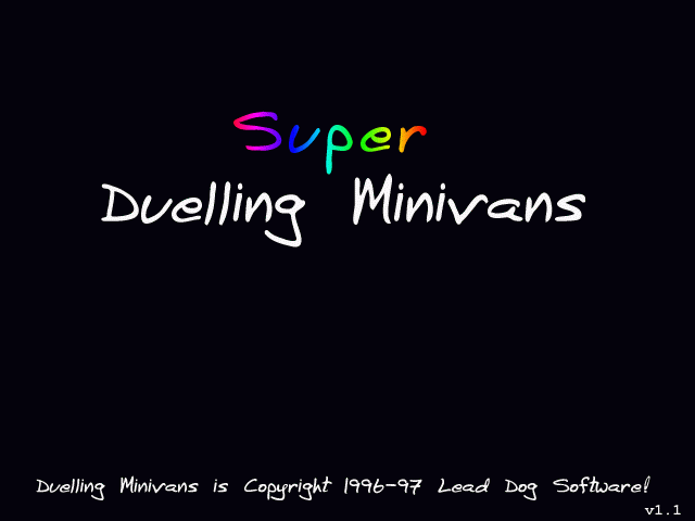 Super Duelling Minivans
