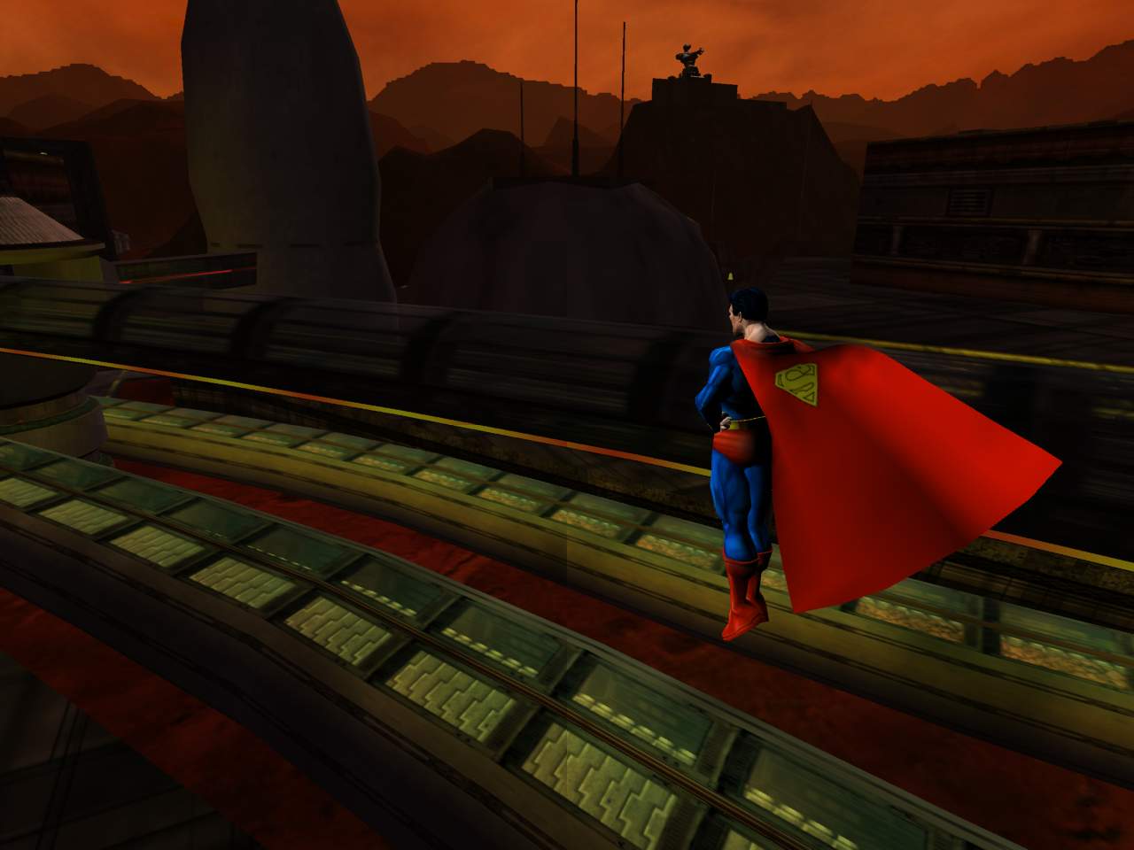 Superman in-game