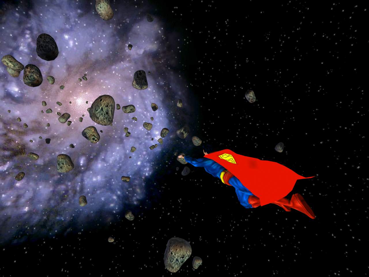 Superman in-game